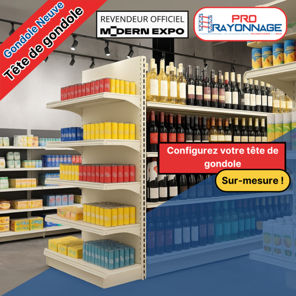 Tête de Gondole sur mesure