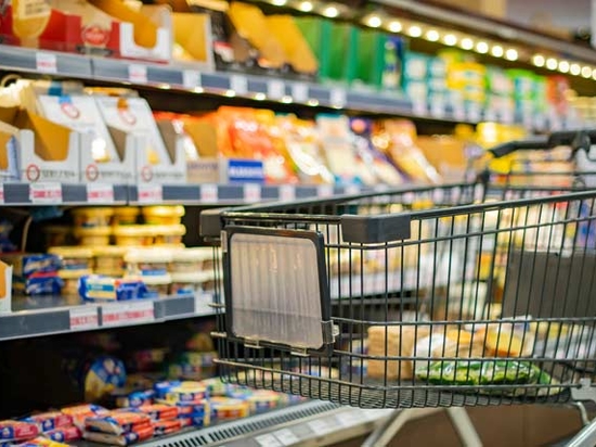 Rayonnage pour superette