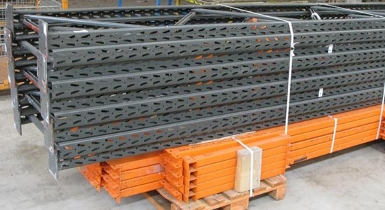 Rack à palettes en lot