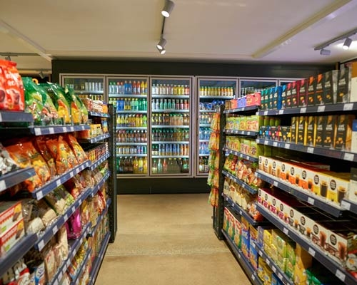 Rayonnage d'occasion pour magasin