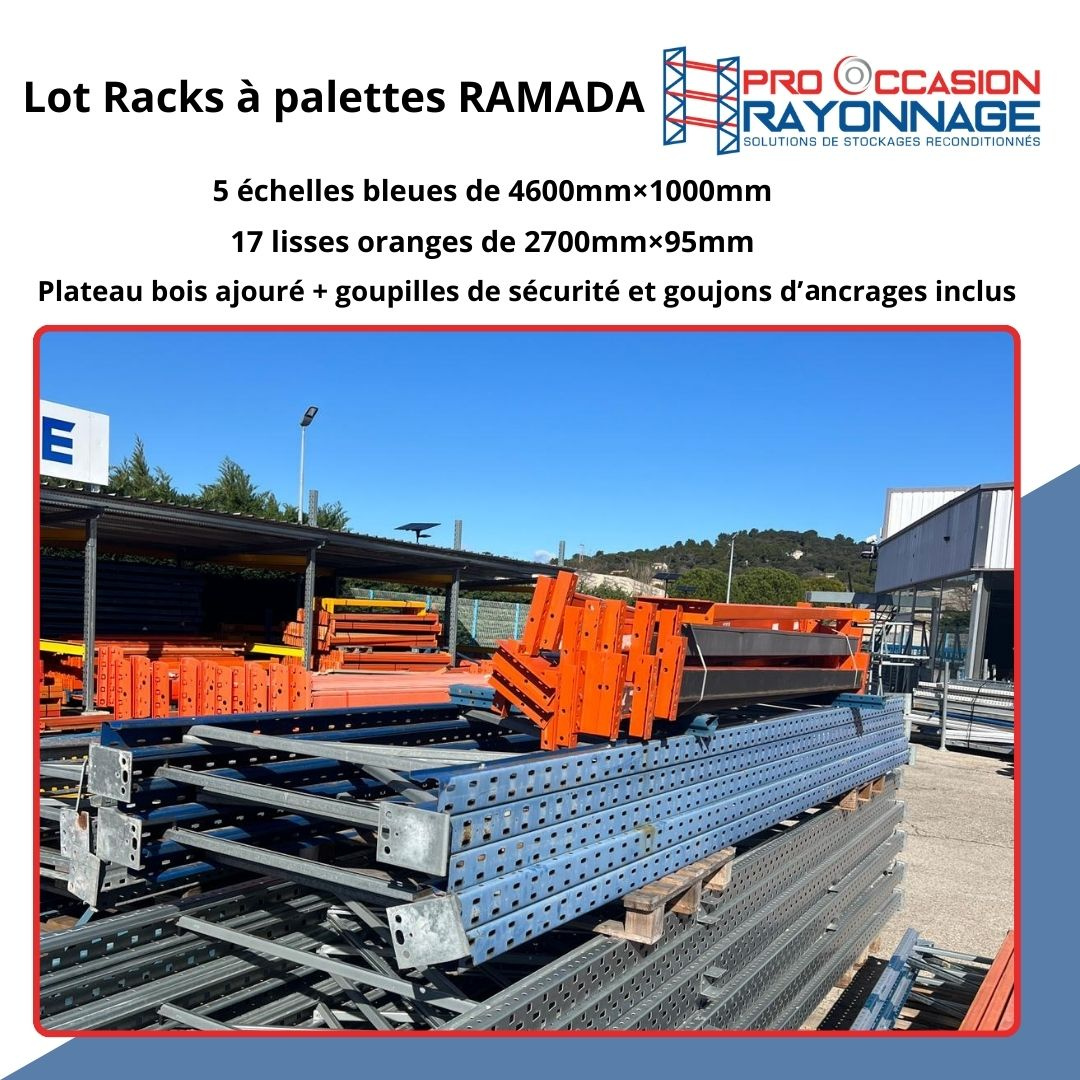 Lot Racks à Palettes Ramada exclusif 