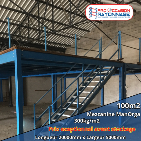 Mezzanine ManOrga - 100m2