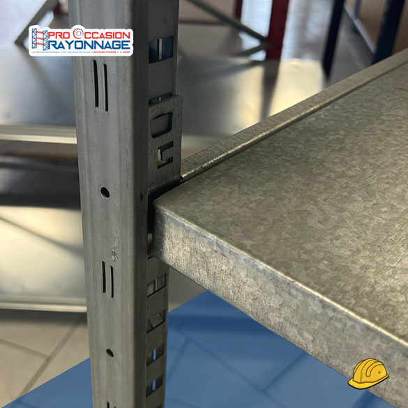 Rayonnage léger GALVATOP – Galvanisé – H2500 mm