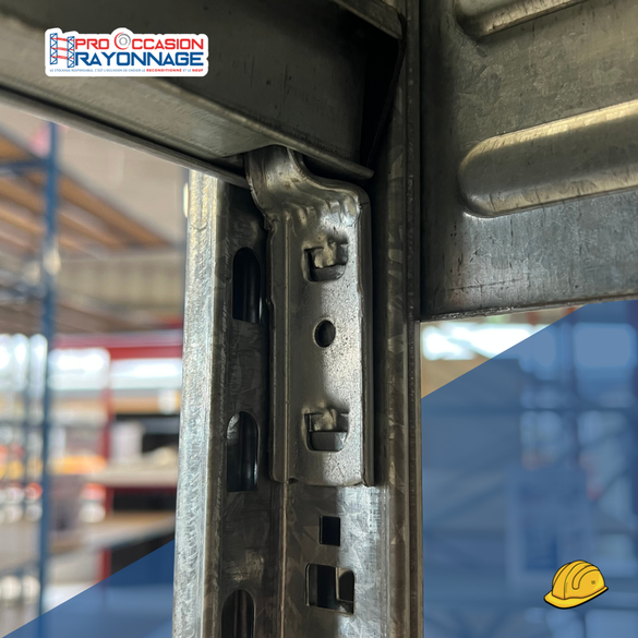 Étagère galvanisé GALVASTAR – Hauteur : 2135 mm