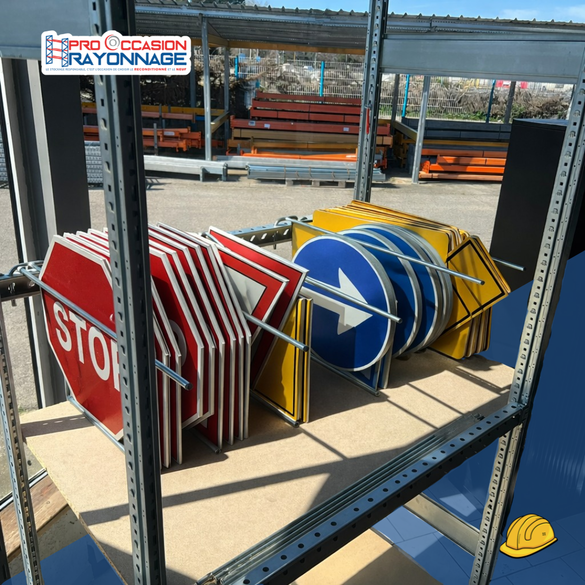 Rayonnage mi-lourd -  SCHÄFER R3000 – H2500 mm, P800mm - plateaux bois + séparateurs