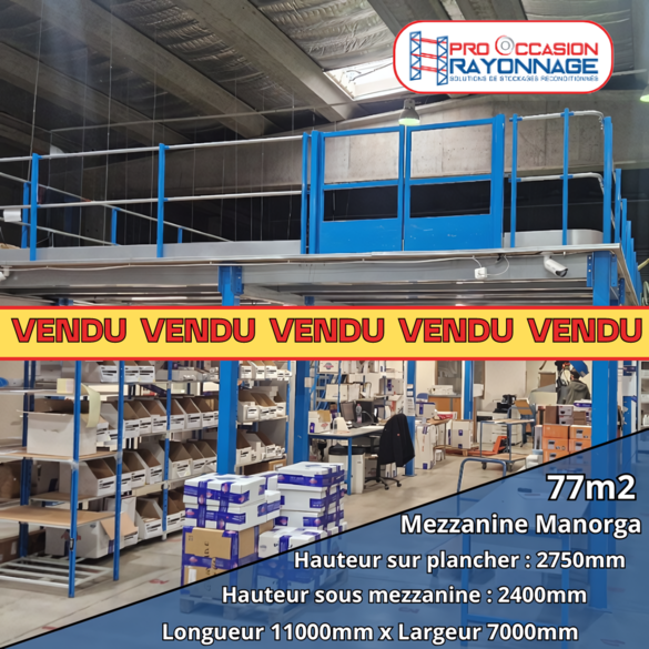 Mezzanine ManOrga 77m2