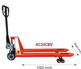 Transpalette manuel premium  2500kg 